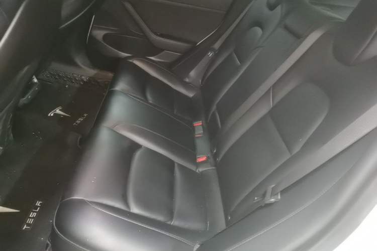 Used Tesla Model 3 2019 Standard Range Rear-Wheel Drive Upgraded Version (60 kWh) Left Rear Seat