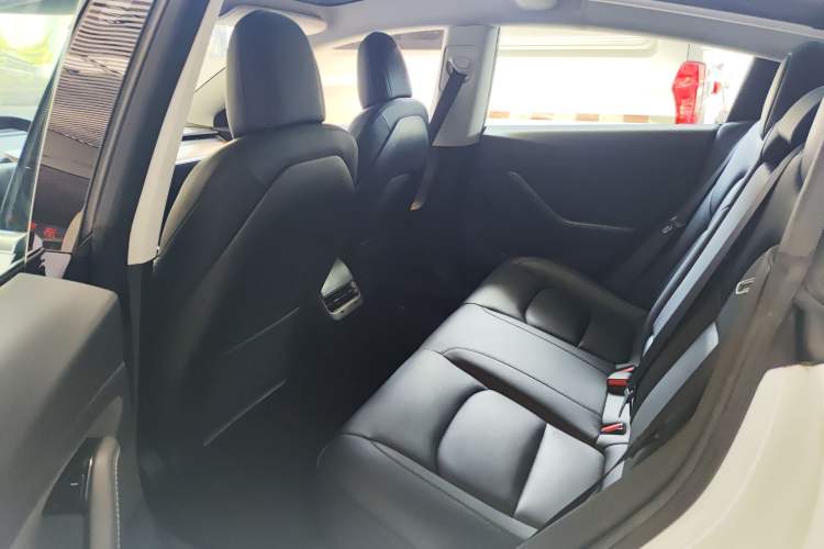Used Tesla Model 3 2019 Standard Range Rear-Wheel Drive Upgraded Version (52 kWh) Left Rear Seat