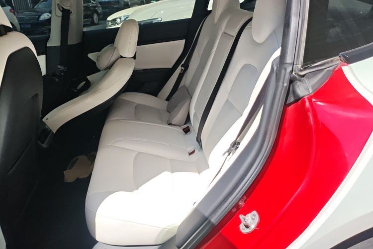 Used Tesla Model 3 2019 Performance High-Performance All-Wheel-Drive Version Left Rear Seat