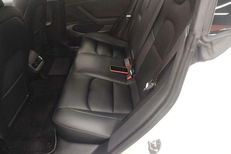 Used Tesla Model 3 2019 Standard Range Rear-Drive Upgraded Version Left Rear Seat