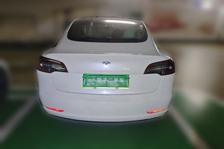 Used Tesla Model 3 2019 Long-Range Rear-Wheel-Drive Version Rear