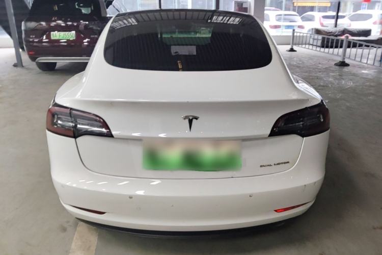 Used Tesla Model 3 2019 Long-Range All-Wheel-Drive Version Rear