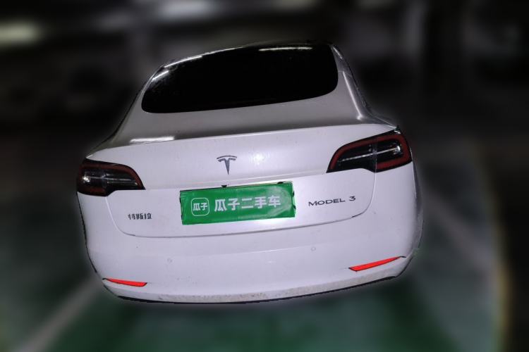 Used Tesla Model 3 2019 Long-Range Rear-Wheel-Drive Version Rear