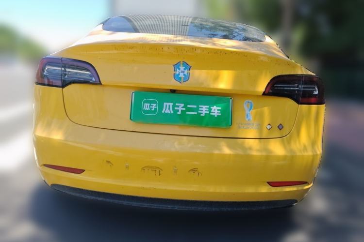 Used Tesla Model 3 2019 Long-Range All-Wheel-Drive Version Rear