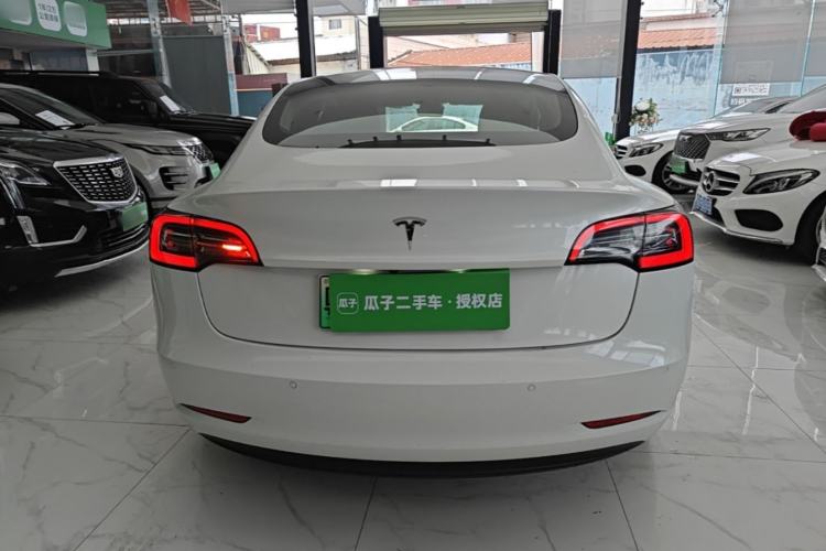 Used Tesla Model 3 2019 Long-Range Rear-Wheel-Drive Version Rear