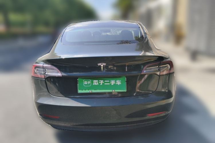 Used Tesla Model 3 2019 Long-Range Rear-Wheel-Drive Version Rear