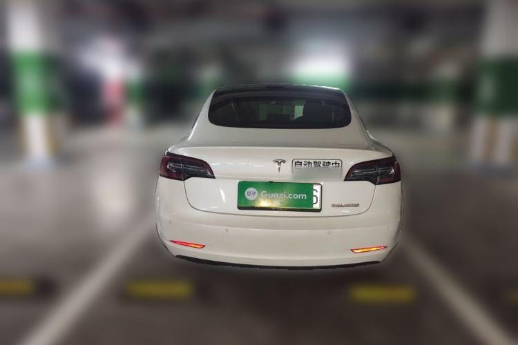 Used Tesla Model 3 2019 Long-Range Rear-Wheel-Drive Version Rear