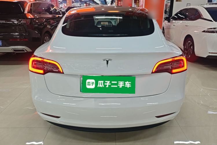 Used Tesla Model 3 2019 Long-Range Rear-Wheel-Drive Version Rear