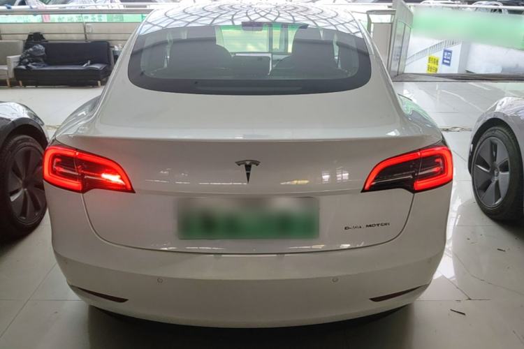 Used Tesla Model 3 2019 Long-Range All-Wheel-Drive Version Rear