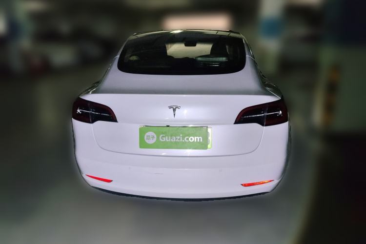 Used Tesla Model 3 2019 Long-Range Rear-Wheel-Drive Version Rear