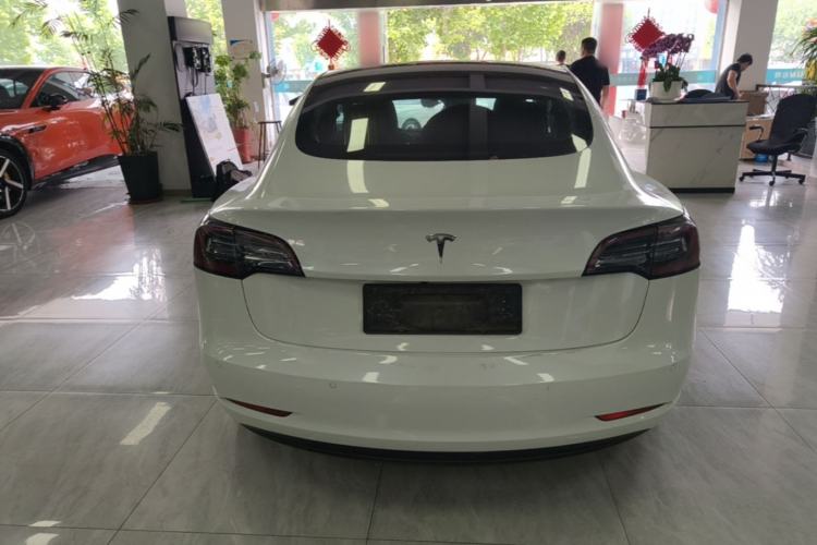 Used Tesla Model 3 2019 Long-Range Rear-Wheel-Drive Version Rear