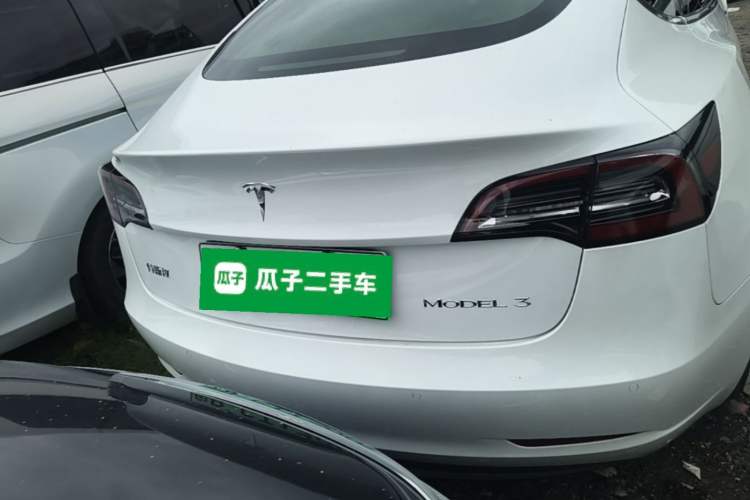 Used Tesla Model 3 2019 Standard Range Rear-Drive Upgraded Version Rear