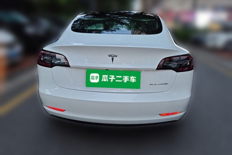 Used Tesla Model 3 2019 Long-Range All-Wheel-Drive Version Rear