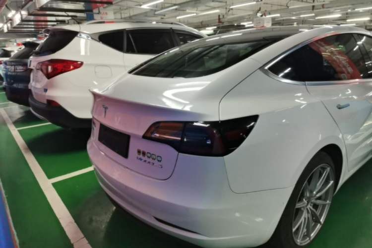 Used Tesla Model 3 2019 Standard Range Rear-Drive Upgraded Version Rear