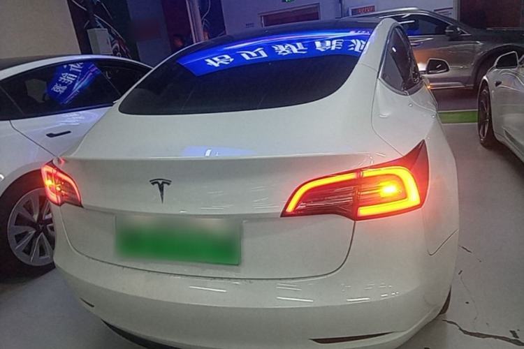 Used Tesla Model 3 2019 Long-Range Rear-Wheel-Drive Version Rear