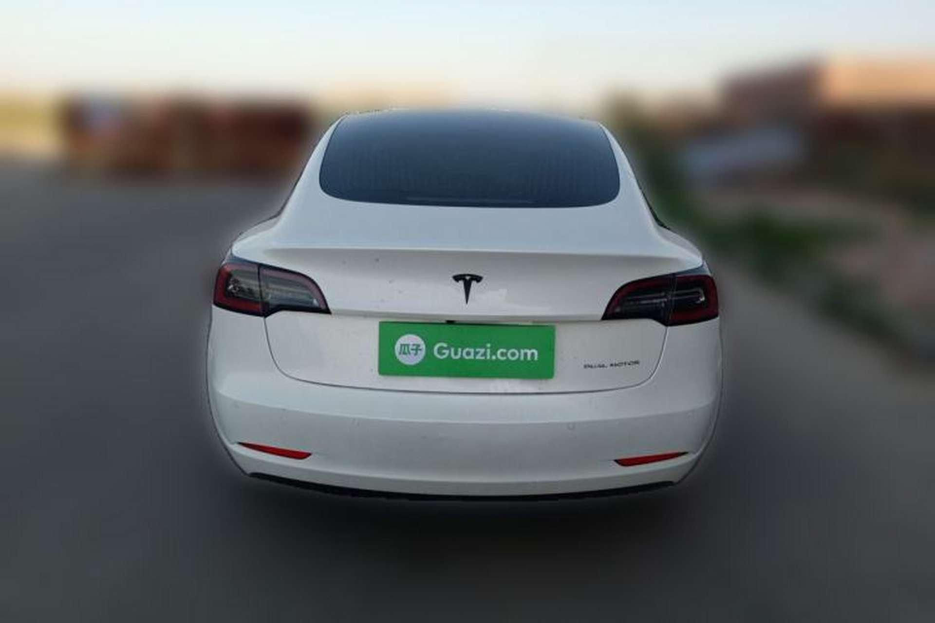 Used Tesla Model 3 2019 Long-Range All-Wheel-Drive Version Rear
