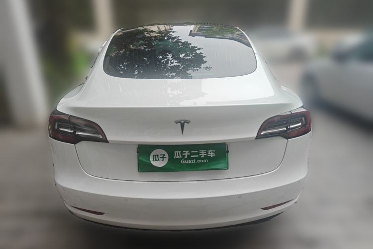 Used Tesla Model 3 2019 Long-Range Rear-Wheel-Drive Version Rear
