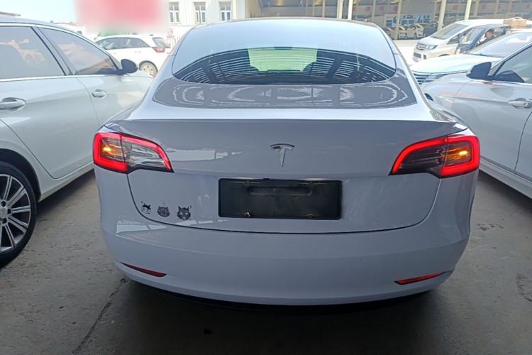 Used Tesla Model 3 2019 Long-Range Rear-Wheel-Drive Version Rear