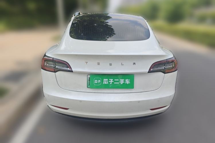 Used Tesla Model 3 2019 Long-Range Rear-Wheel-Drive Version Rear