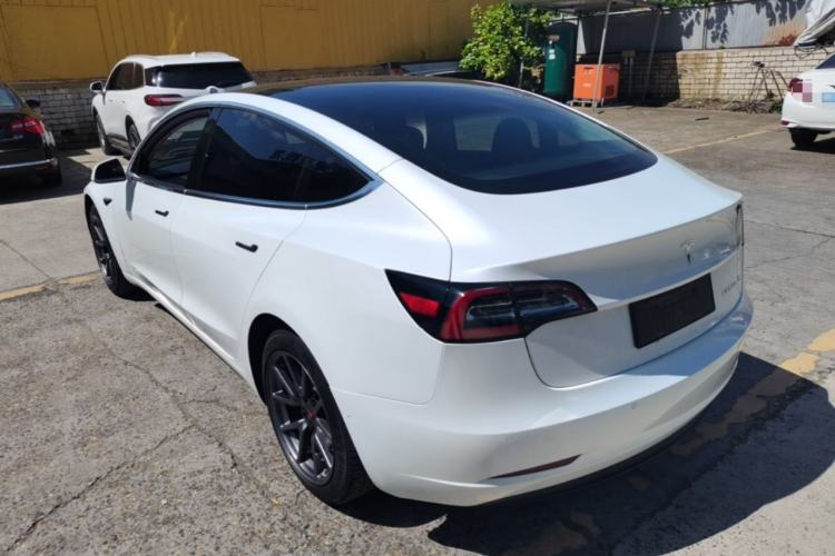 Used Tesla Model 3 2019 Standard Range Rear-Drive Upgraded Version Rear Left 45 Deg
