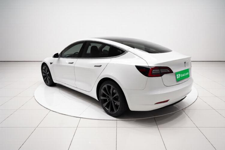 Used Tesla Model 3 2019 Standard Range Rear-Wheel Drive Upgraded Version (60 kWh) Rear Left 45 Deg