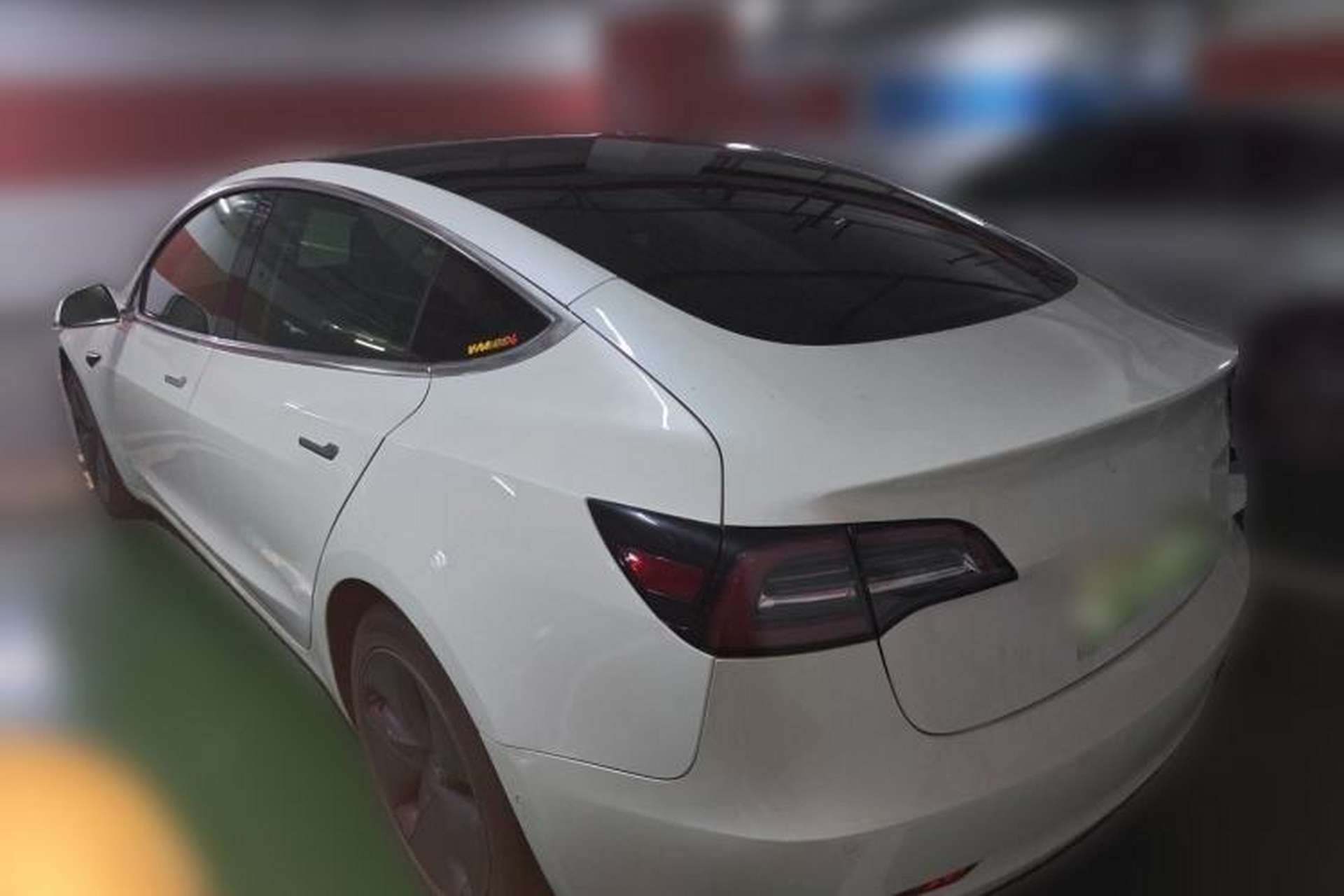Used Tesla Model 3 2019 Standard Range Rear-Wheel Drive Upgraded Version (60 kWh) Rear Left 45 Deg