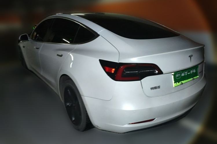Used Tesla Model 3 2019 Standard Range Rear-Drive Upgraded Version Rear Left 45 Deg