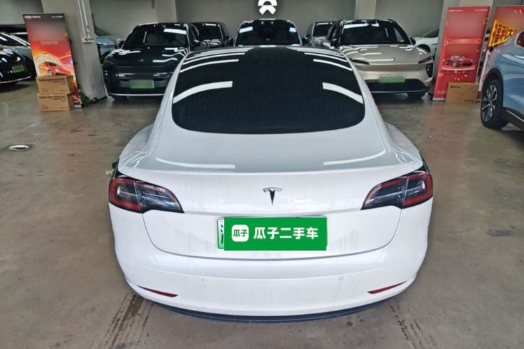 Used Tesla Model 3 2019 Long-Range Rear-Wheel-Drive Version Rear