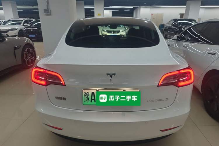 Used Tesla Model 3 2019 Standard Range Rear-Drive Upgraded Version Rear