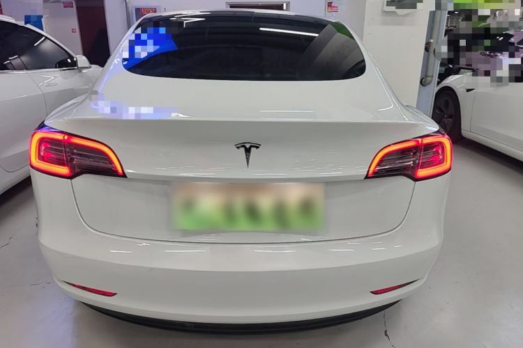 Used Tesla Model 3 2019 Long-Range Rear-Wheel-Drive Version Rear