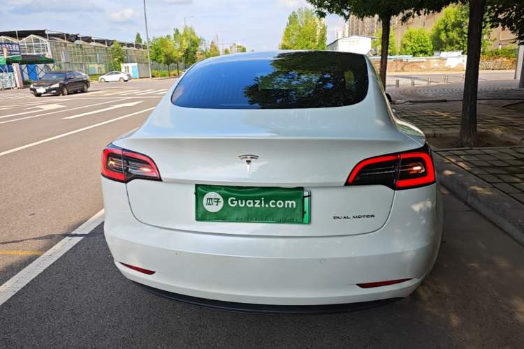 Used Tesla Model 3 2019 Long-Range All-Wheel-Drive Version Rear