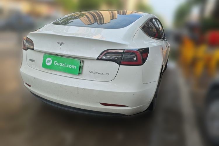 Used Tesla Model 3 2019 Standard Range Rear-Drive Upgraded Version Rear Right 45 Deg