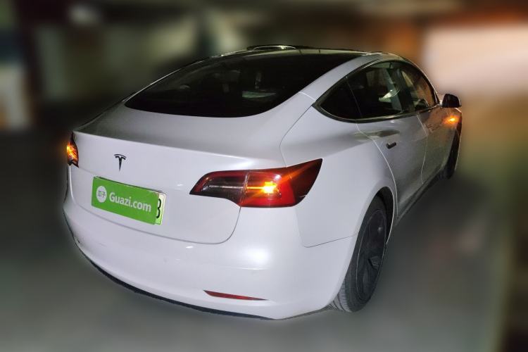 Used Tesla Model 3 2019 Long-Range Rear-Wheel-Drive Version Rear Right 45 Deg