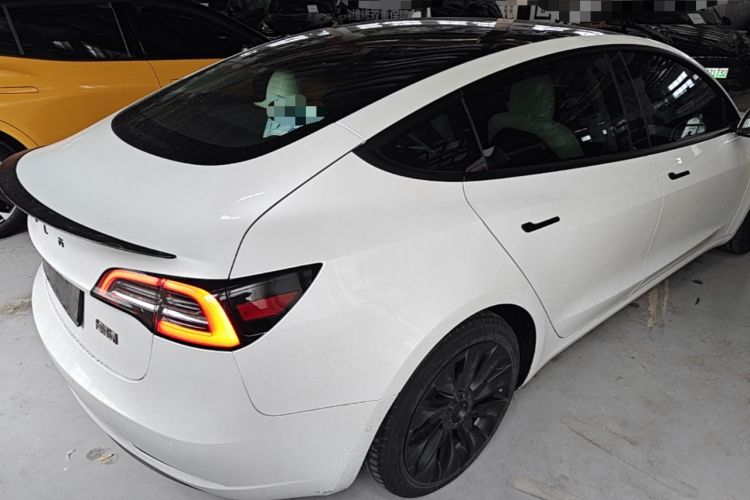 Used Tesla Model 3 2019 Standard Range Rear-Wheel Drive Upgraded Version (60 kWh) Rear Right 45 Deg
