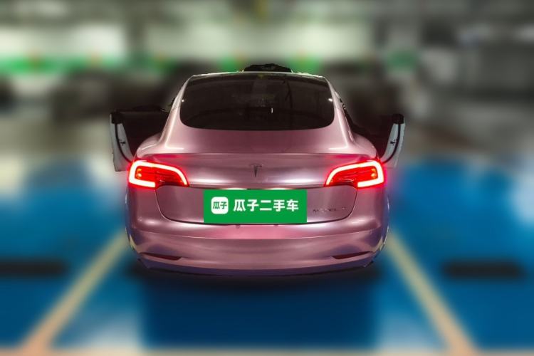 Used Tesla Model 3 2019 Standard Range Rear-Drive Upgraded Version Rear