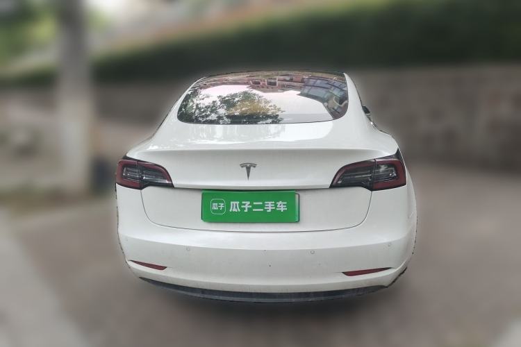 Used Tesla Model 3 2019 Long-Range Rear-Wheel-Drive Version Rear