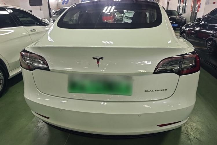 Used Tesla Model 3 2019 Long-Range All-Wheel-Drive Version Rear