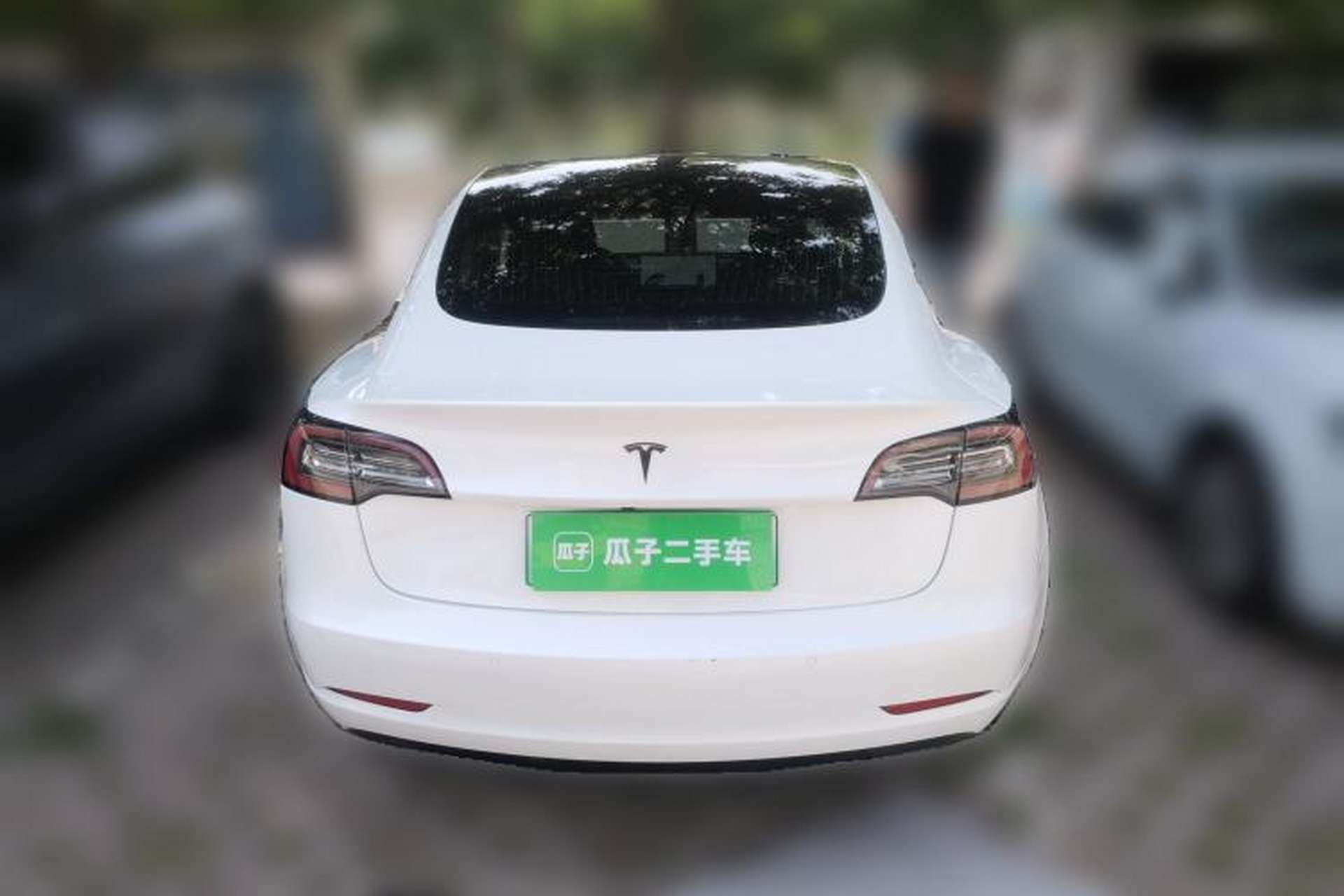 Used Tesla Model 3 2019 Long-Range All-Wheel-Drive Version Rear