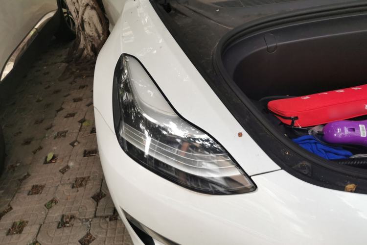 Used Tesla Model 3 2019 Long-Range Rear-Wheel-Drive Version Right Front Headlight
