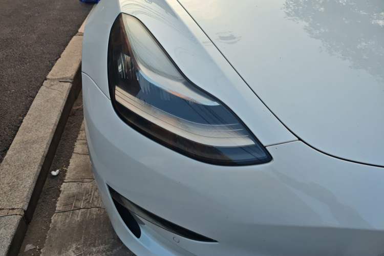 Used Tesla Model 3 2019 Performance High-Performance All-Wheel-Drive Version Right Front Headlight