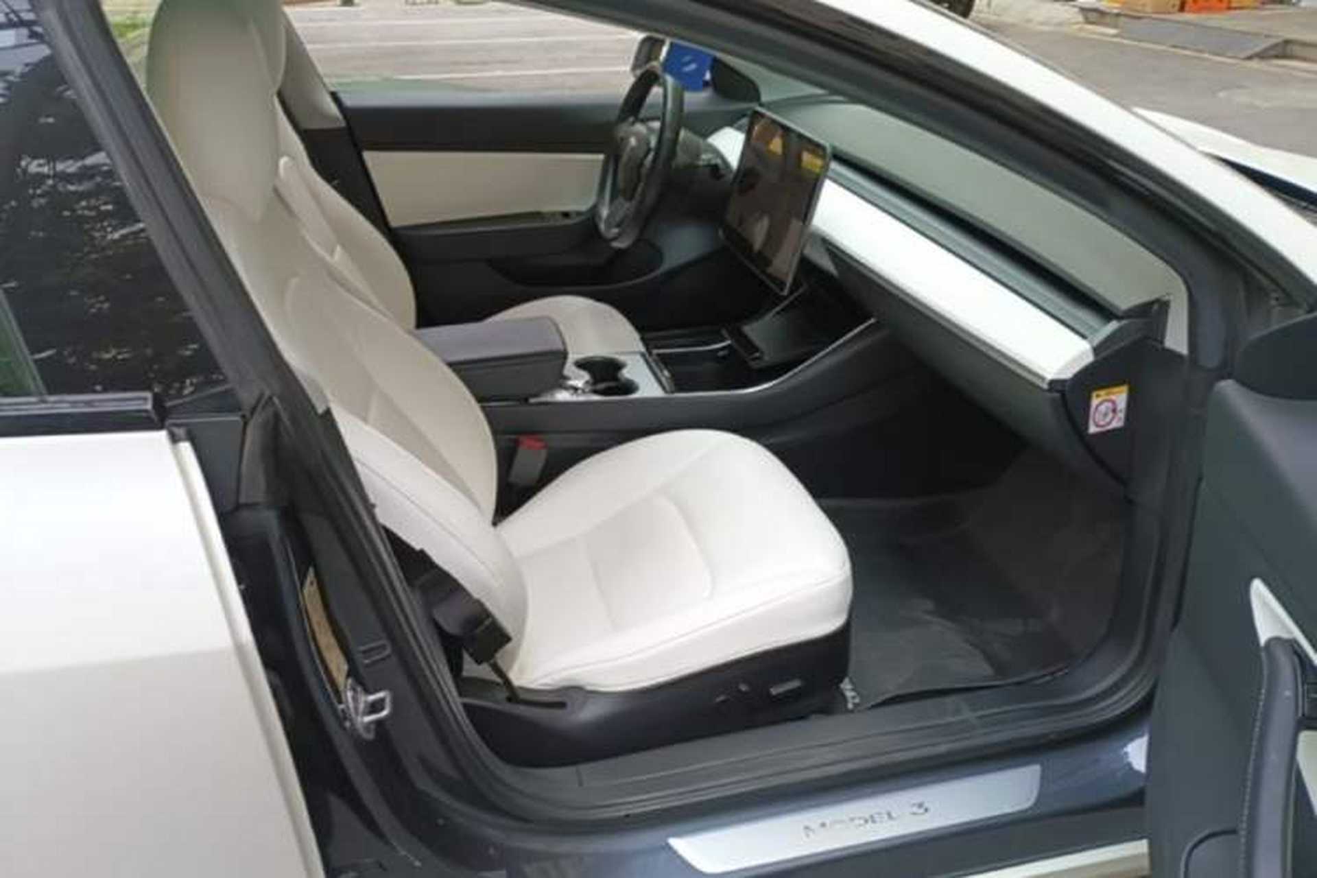 Used Tesla Model 3 2019 Performance High-Performance All-Wheel-Drive Version Right Front Seat