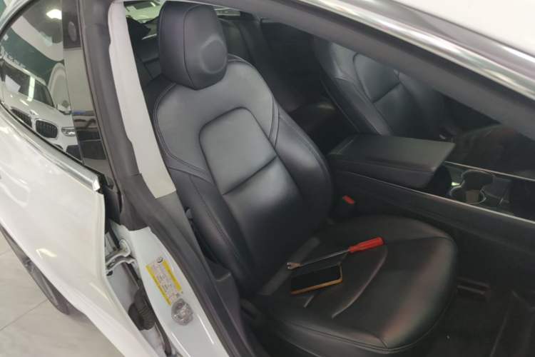 Used Tesla Model 3 2019 Long-Range Rear-Wheel-Drive Version Right Front Seat