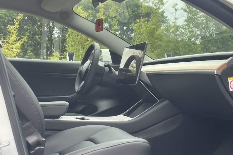 Used Tesla Model 3 2019 Long-Range Rear-Wheel-Drive Version Right Front Seat