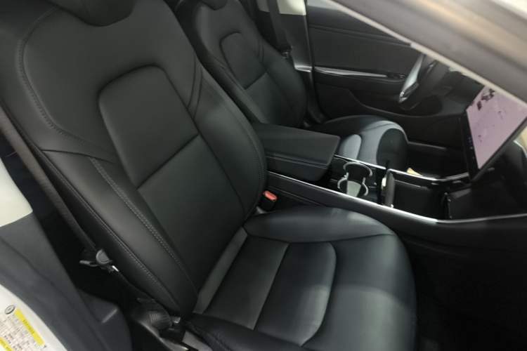 Used Tesla Model 3 2019 Long-Range All-Wheel-Drive Version Right Front Seat