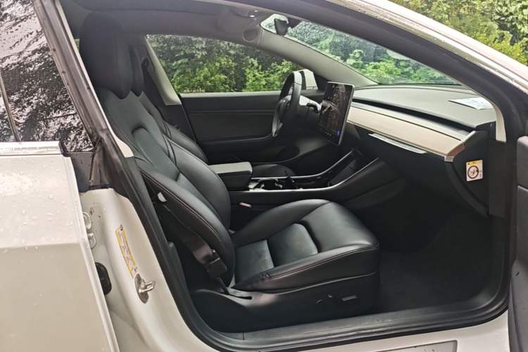 Used Tesla Model 3 2019 Long-Range All-Wheel-Drive Version Right Front Seat
