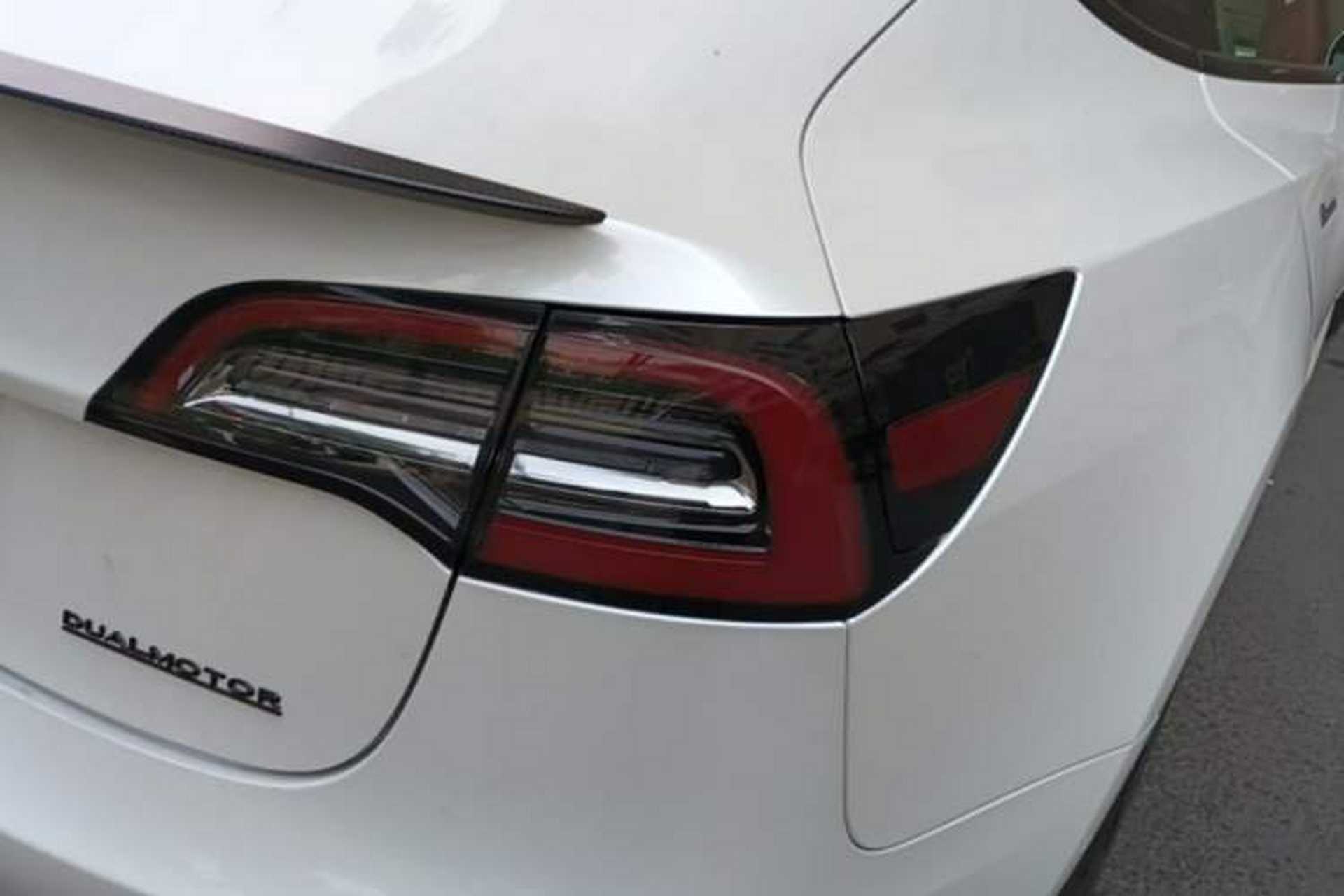 Used Tesla Model 3 2019 Performance High-Performance All-Wheel-Drive Version Right Rear Taillight