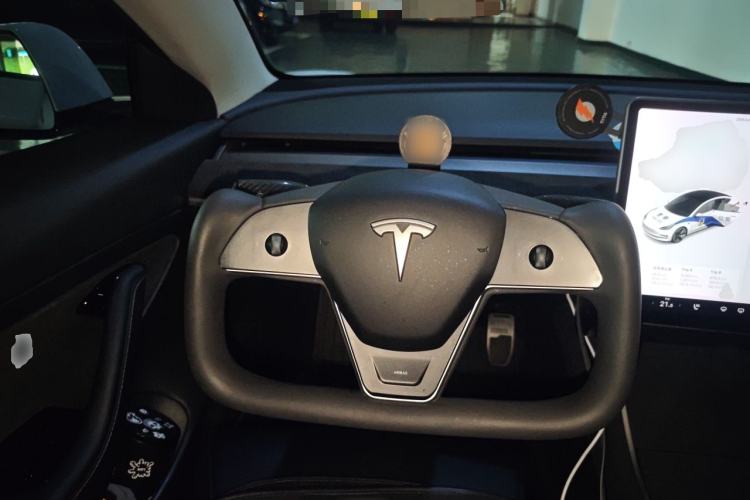 Used Tesla Model 3 2019 Long-Range All-Wheel-Drive Version Steering Wheel