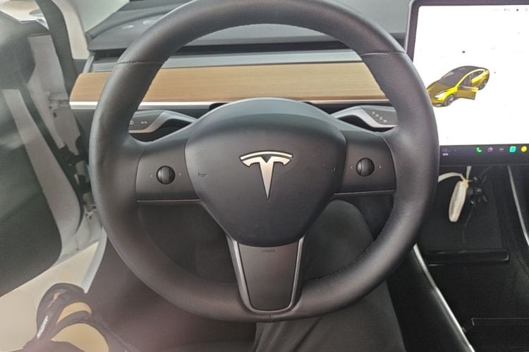 Used Tesla Model 3 2019 Standard Range Rear-Wheel Drive Upgraded Version (60 kWh) Steering Wheel