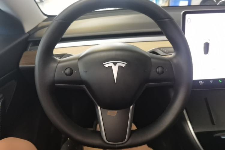 Used Tesla Model 3 2019 Standard Range Rear-Wheel Drive Upgraded Version (60 kWh) Steering Wheel