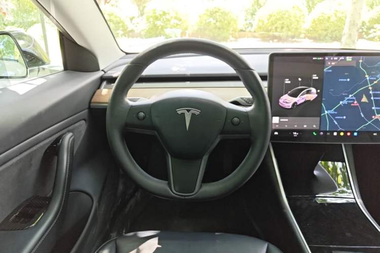 Used Tesla Model 3 2019 Standard Range Rear-Drive Upgraded Version Steering Wheel